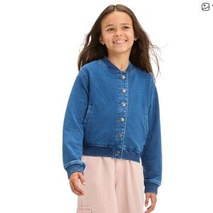 Cat & Jack Dark Blue Bomber Jacket